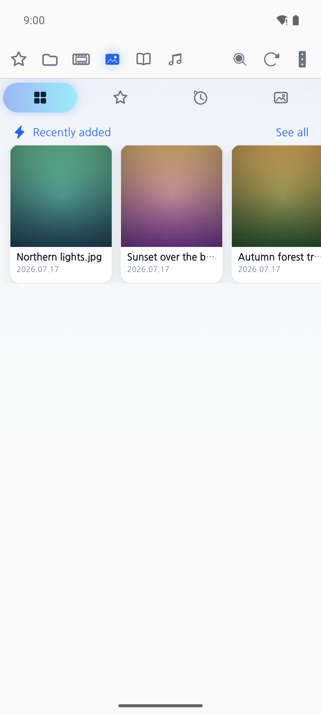 Image tab home